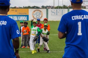 LaVida Curacao Baseball Week Curacao, Hensley Meulens Jurickson Profar, Didi Gregorius. Foto's door Inge van Altena